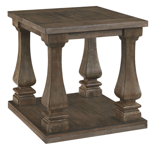 Johnelle - Rectangular End Table - Gray - Albert's Furniture (Wayne, MI)