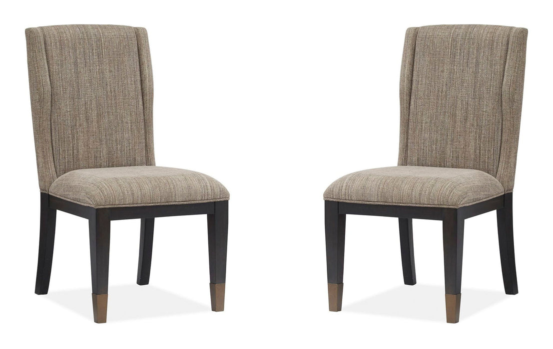 Ryker - Upholstered Host Side Chair (Set of 2) - Homestead Brown - Albert's Furniture (Wayne, MI)