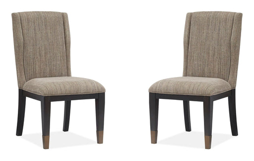 Ryker - Upholstered Host Side Chair (Set of 2) - Homestead Brown - Albert's Furniture (Wayne, MI)