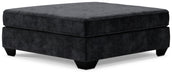 Lavernett - Oversized Accent Ottoman - Charcoal - Albert's Furniture (Wayne, MI)