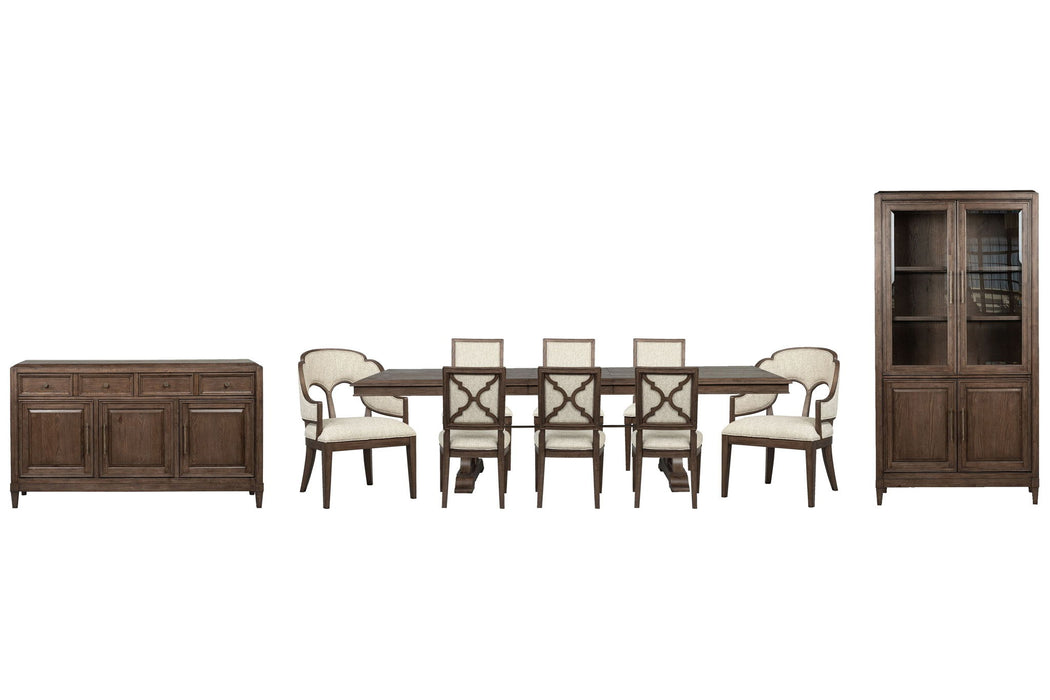 Jubilee - Extendable Trestle Dining Table Set