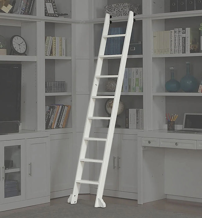 Catalina - Library Ladder (only to be used with Library Wall) - Cottage White