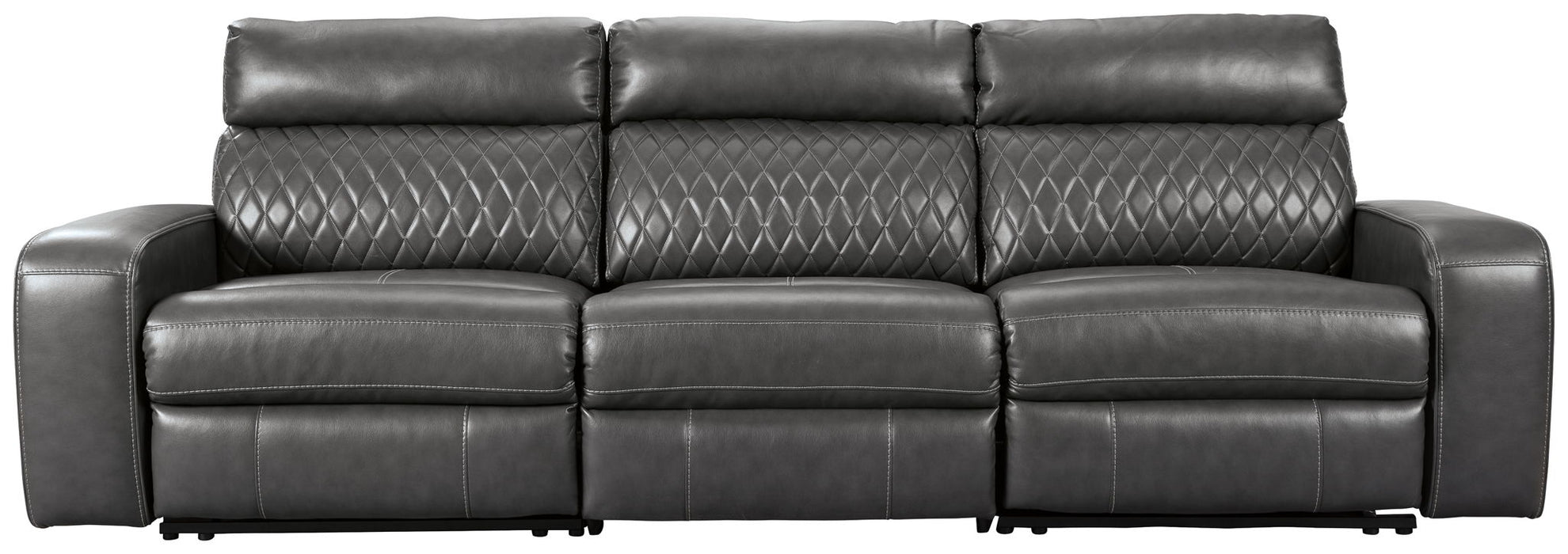 Samperstone - Power Reclining Sectional - Albert's Furniture (Wayne, MI)