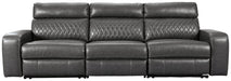 Samperstone - Power Reclining Sectional - Albert's Furniture (Wayne, MI)