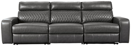 Samperstone - Power Reclining Sectional - Albert's Furniture (Wayne, MI)