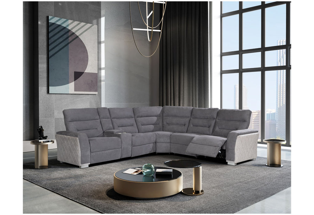 Sectional - Mist / Ash