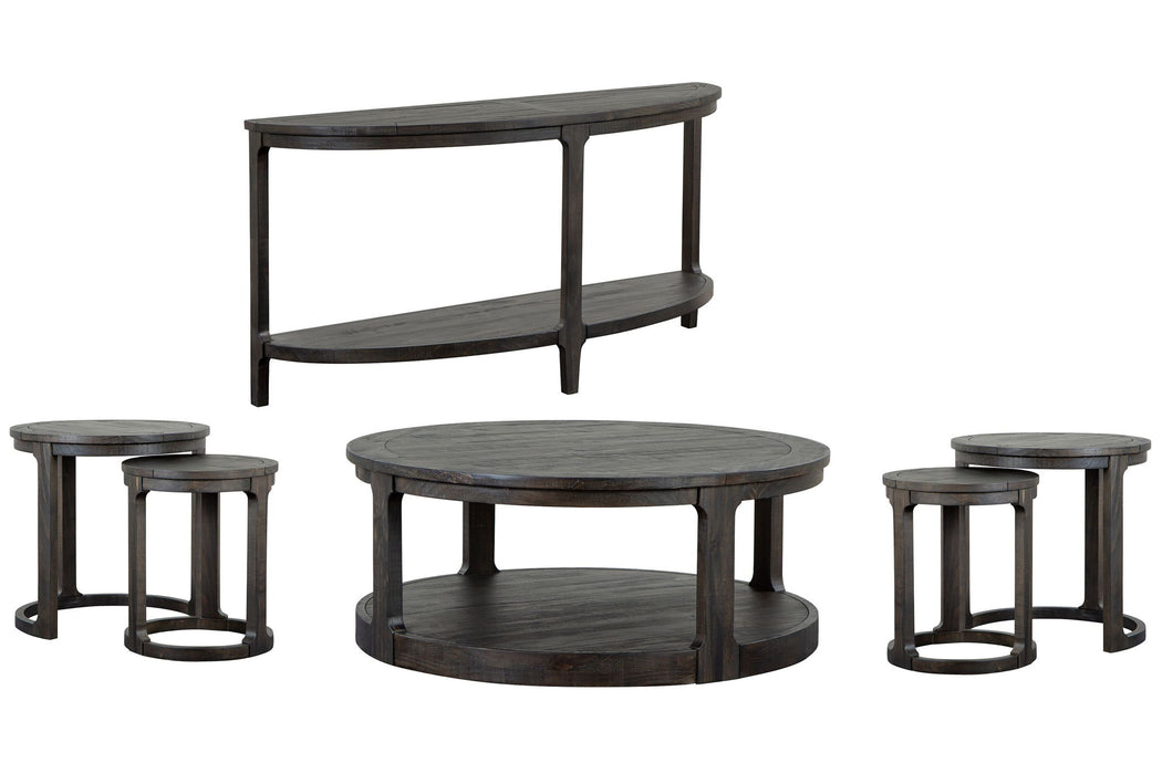 Boswell - Round Cocktail Table Set