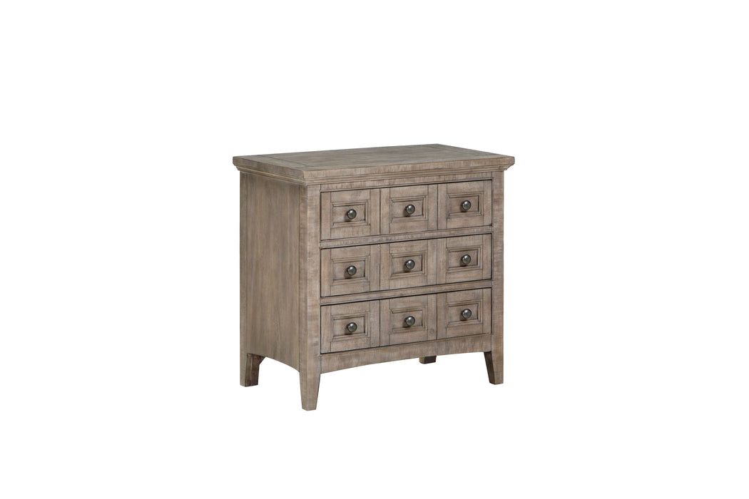 Paxton Place - Wood Drawer Nightstand - Dove Tail Grey