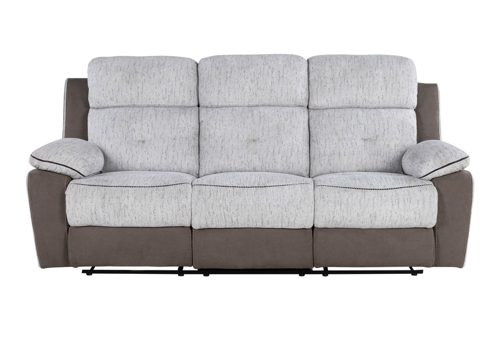 U5050 - Reclining Sofa - Dark / Light Gray