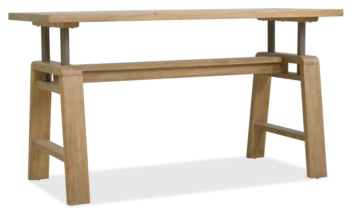 Home Office - Table Desk - Light Brown