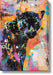 Vivid Panther Gaze - 32" x 47" Framed Wall Art - Black - Albert's Furniture (Wayne, MI)