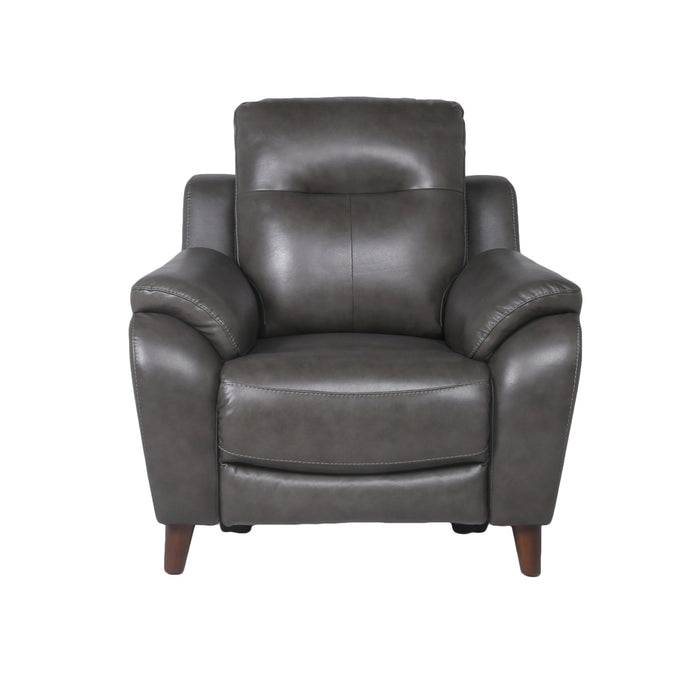 Trento - Dual Power Recliner - Charcoal