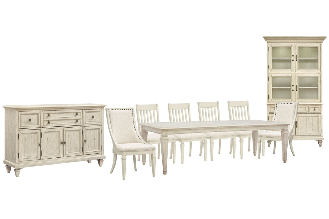 Newport - 9 Piece Extendable Rectangular Dining Table Set