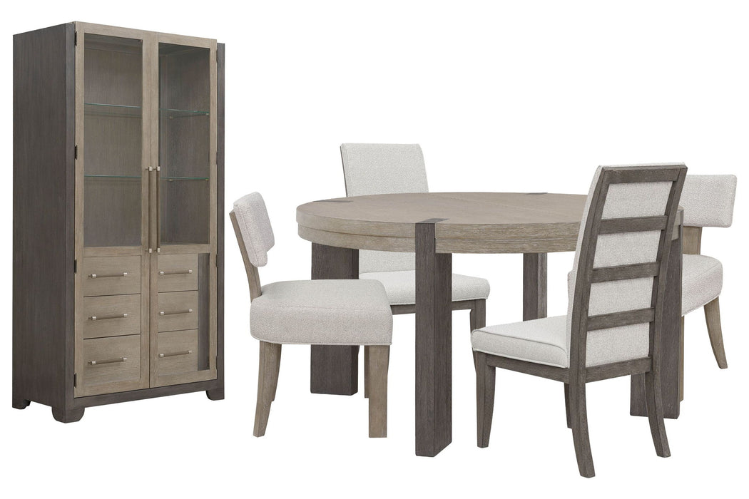 Anderson Park - Round Dining Table Set With Klismos Chairs
