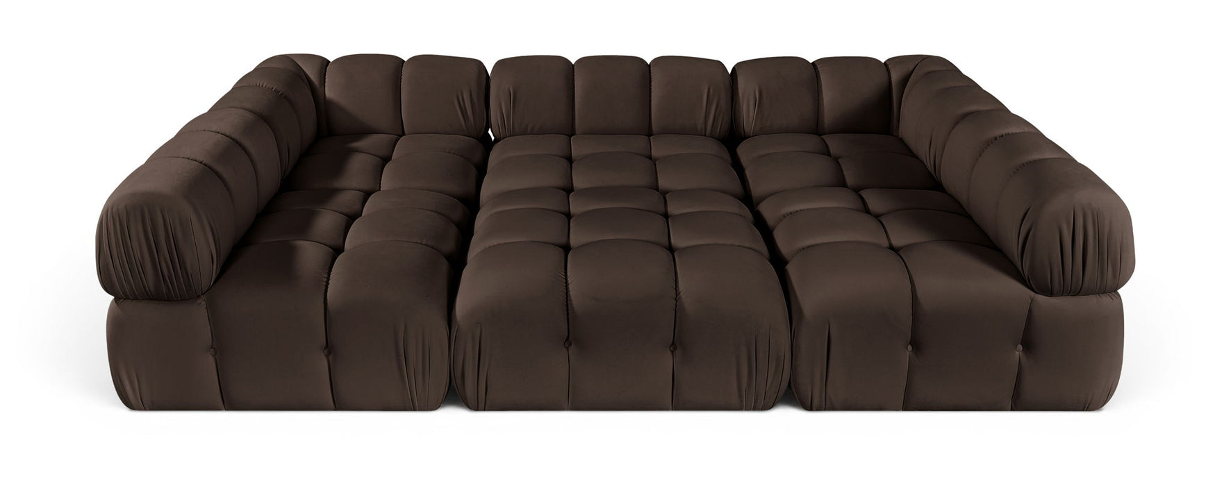 Orin - Velvet 6 Piece Modular Sectional