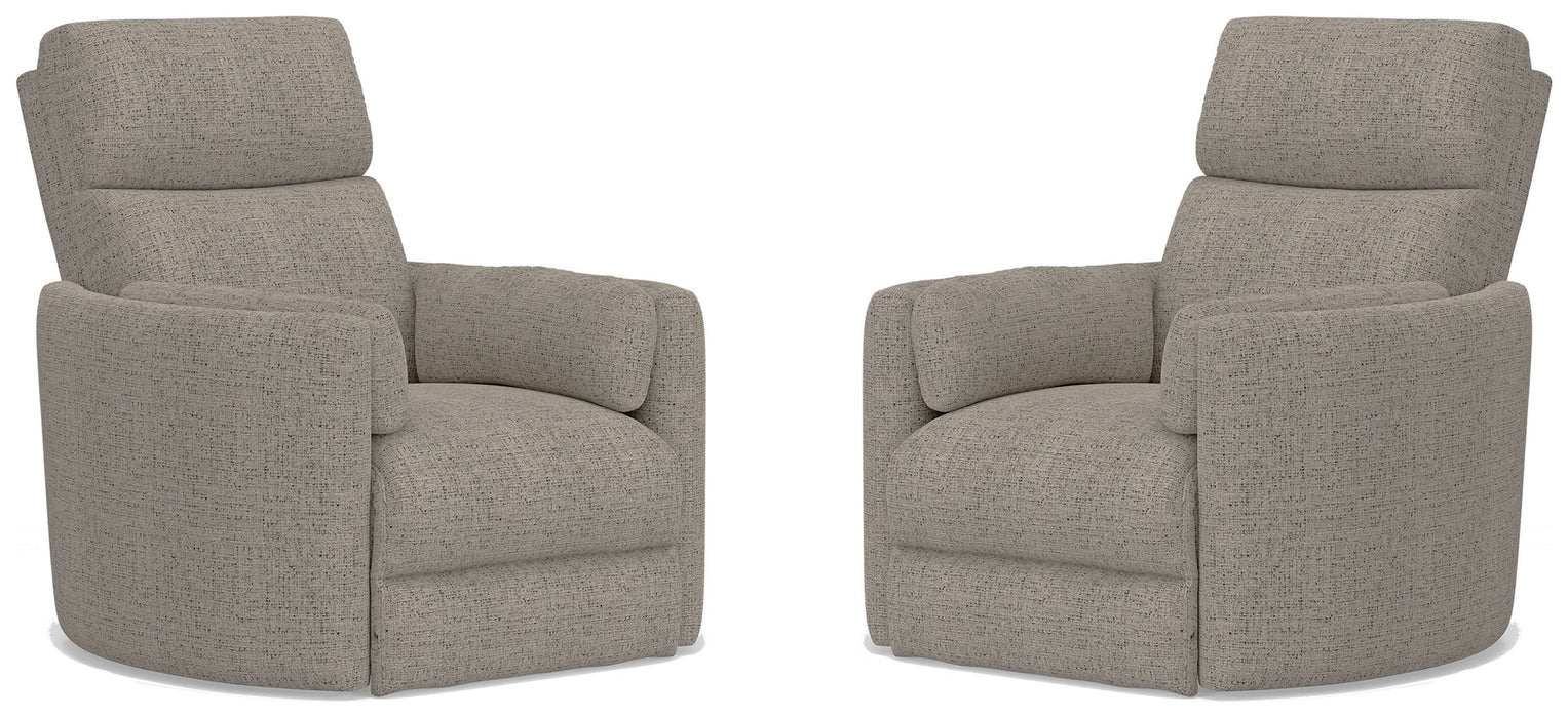 Radius - Manual Swivel Recliner (Set of 2)