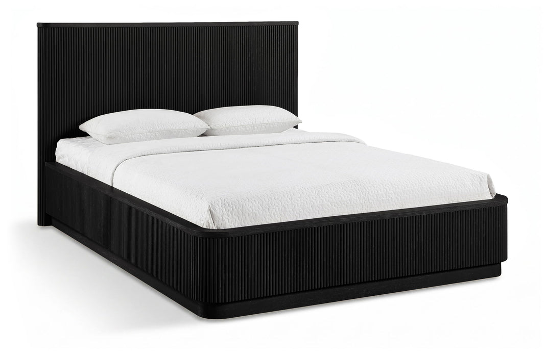 Astrid - Solid Wood And Oak Veneer Bed (3 Boxes)