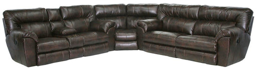 Catnapper Nolan 3-Piece Power Recline Sectional in Godiva image