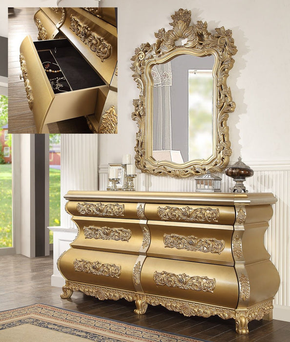 HD-8016 - Dresser - Bright Gold