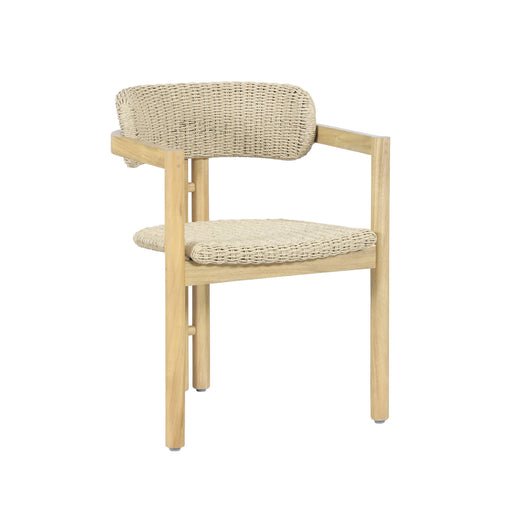 Sedona - Wood And Wicker Patio Dining Chair (Set of 2) - Natural / Brown - Albert's Furniture (Wayne, MI)