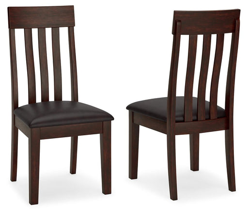 Haddigan - Dining UPH Side Chair (Set of 2) - Dark Brown - Albert's Furniture (Wayne, MI)