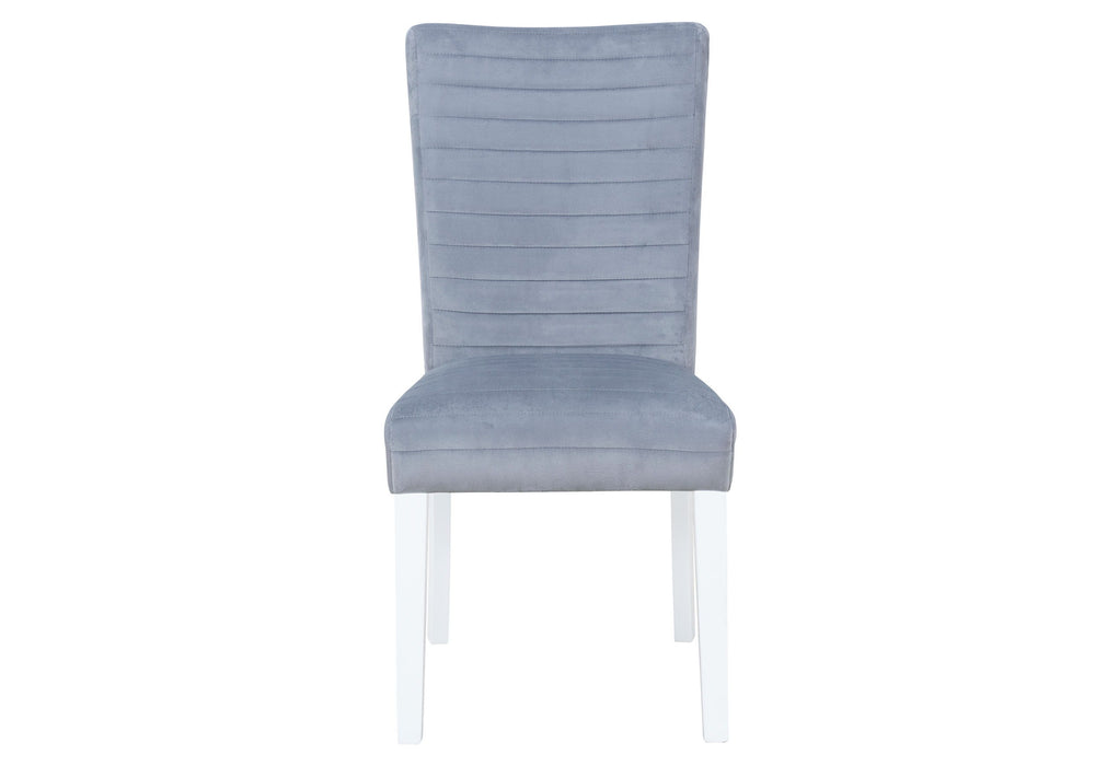 Monaco - Dining Chair - Gray / White