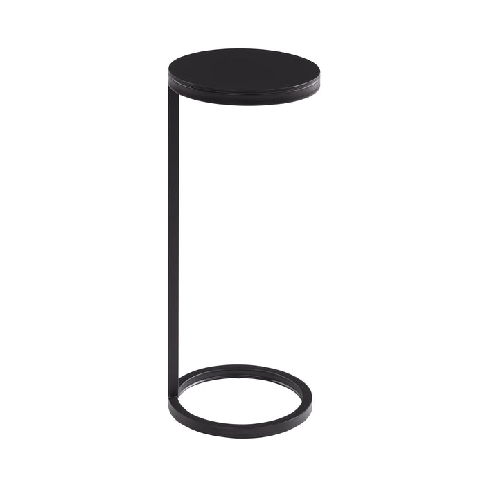 Yancey - Round Accent Table - Antique Bronze