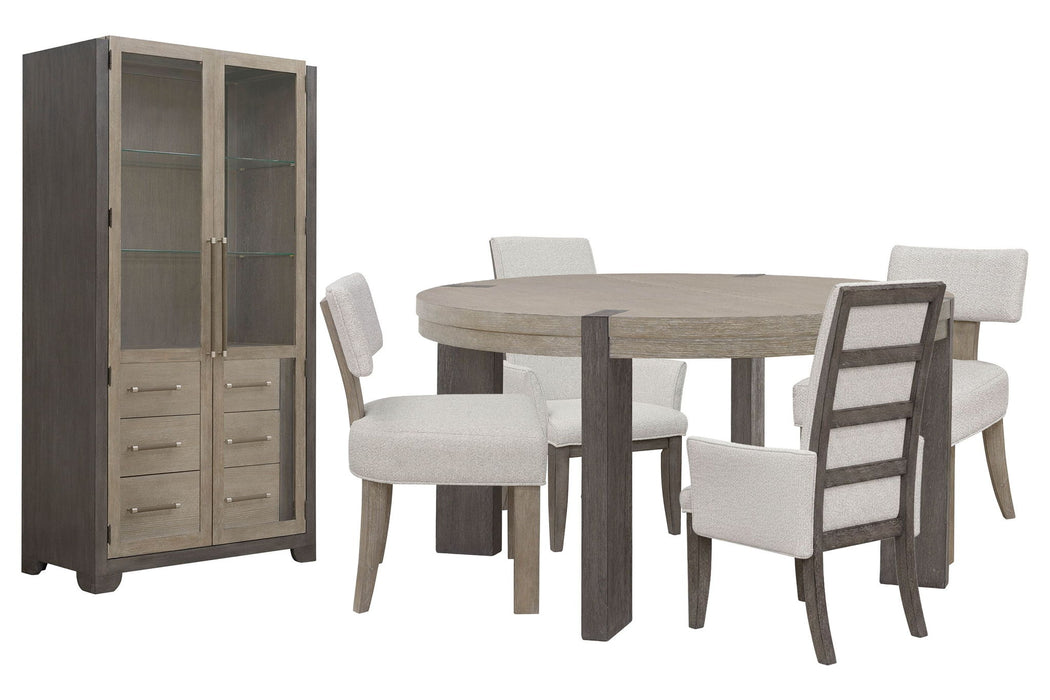Anderson Park - Round Dining Table Set With Klismos Chairs