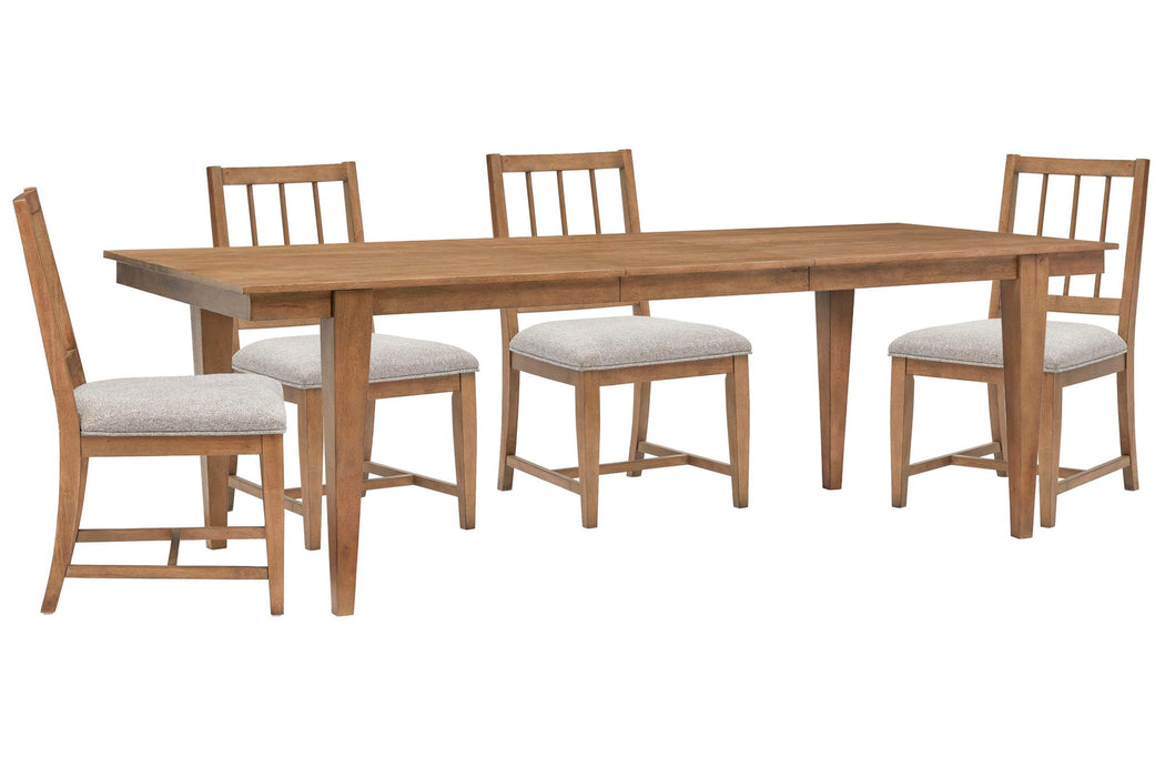 Lindon - Extendable Rectangular Dining Table Set