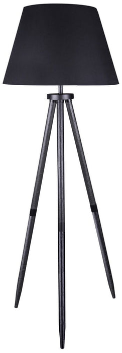 Orhan - Wood Floor Lamp - Black - Albert's Furniture (Wayne, MI)