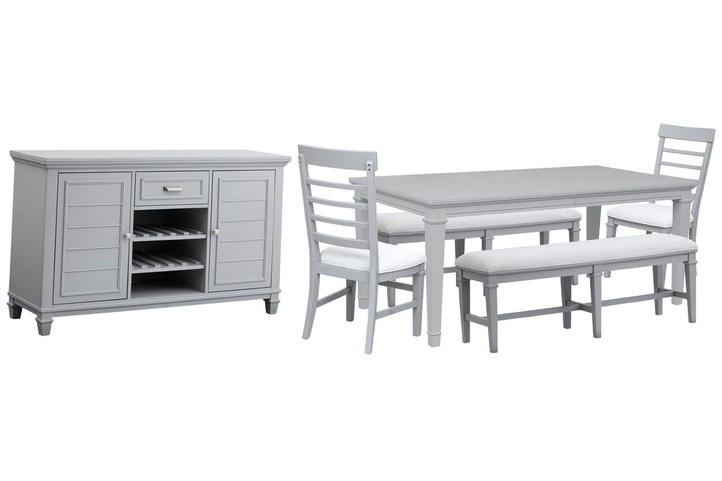 Charleston - Extendable Rectangular Dining Table Set