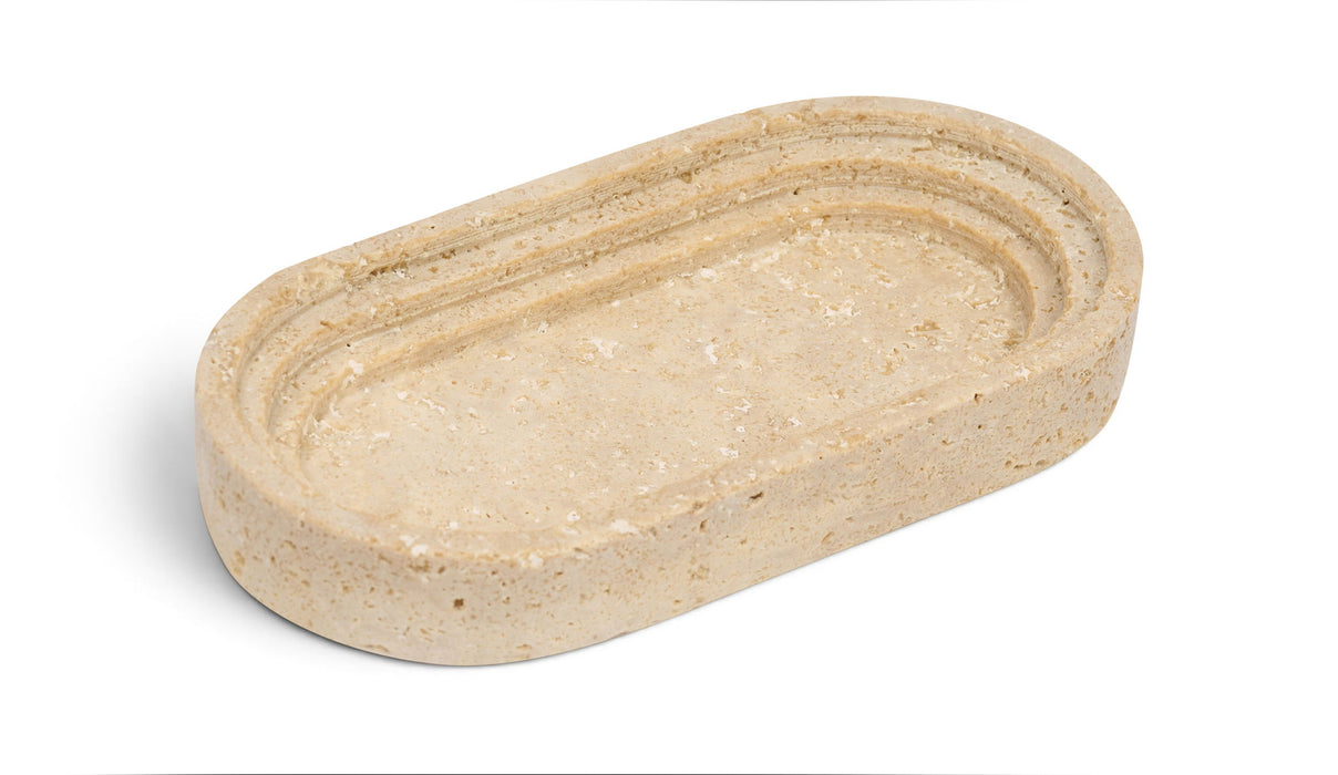 Maximus - Genuine Marble Tray - Travertine