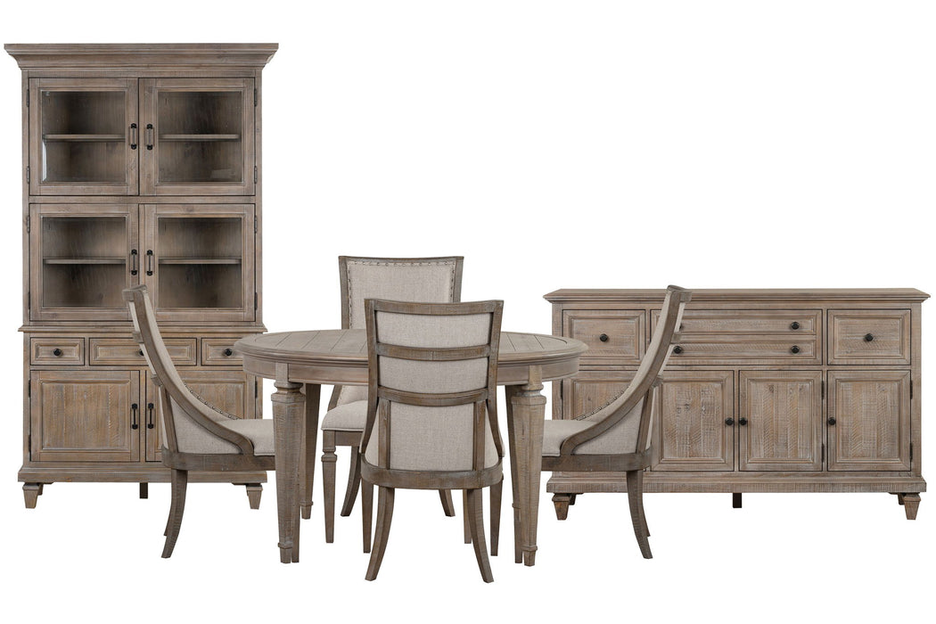 Lancaster - Extendable Round Dining Table Set