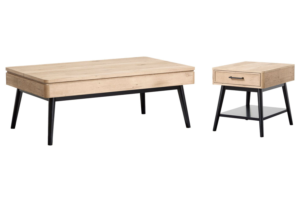 Fletcher - Lift Top Storage Cocktail Table Set