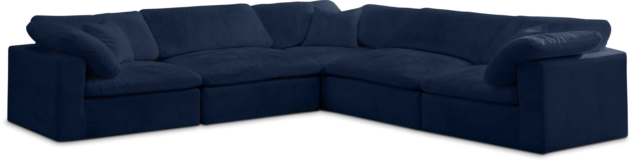 Cozy - 5 Piece Modular Corner Sectional