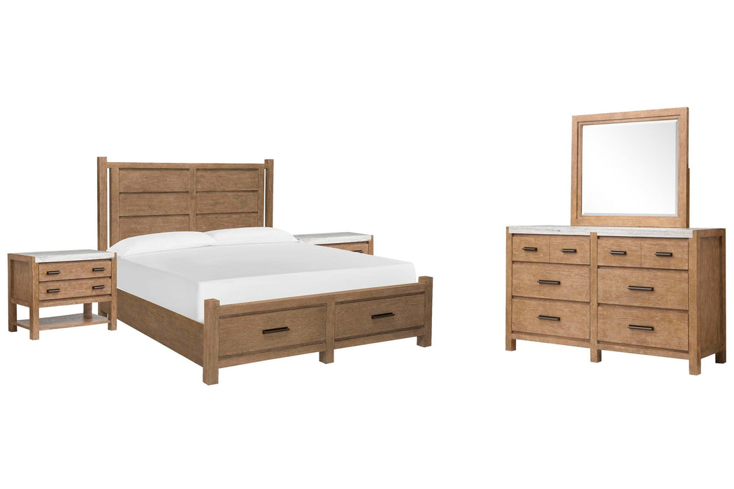 Plum Creek - Panel Storage Bedroom Set