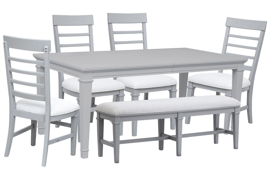 Charleston - Extendable Rectangular Dining Table Set
