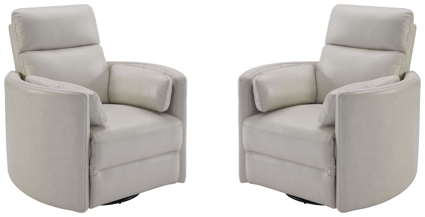 Radius - Cordless Power Swivel Glider Recliner (Set of 2)