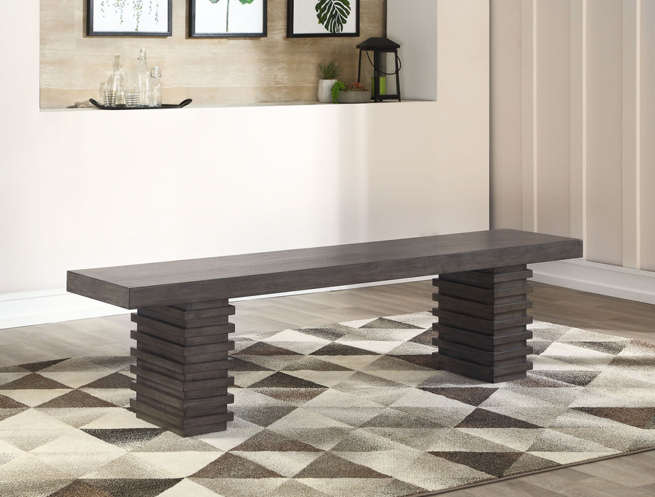 Mila - Bench Base - Dark Gray