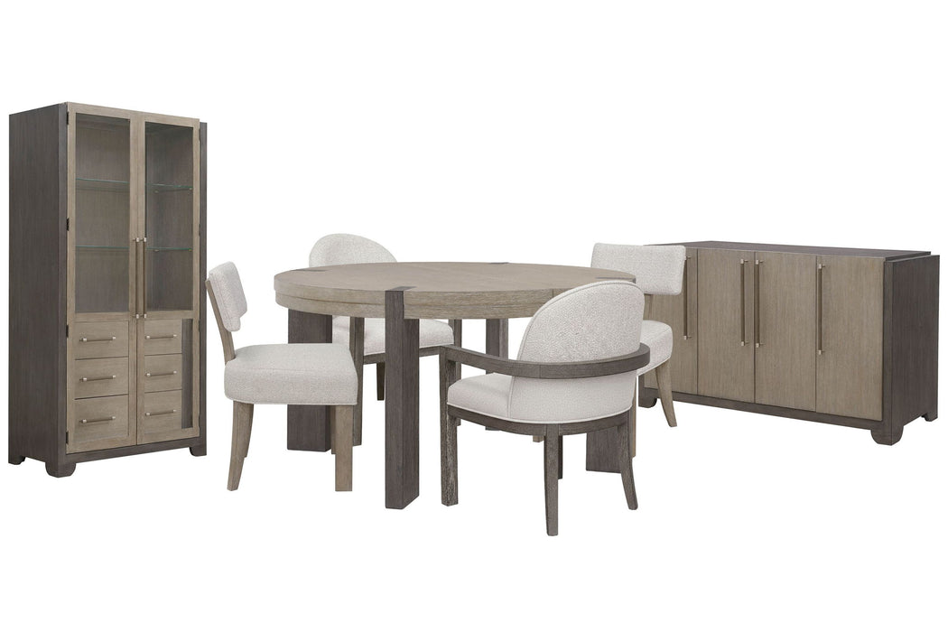 Anderson Park - Round Dining Table Set With Klismos Chairs