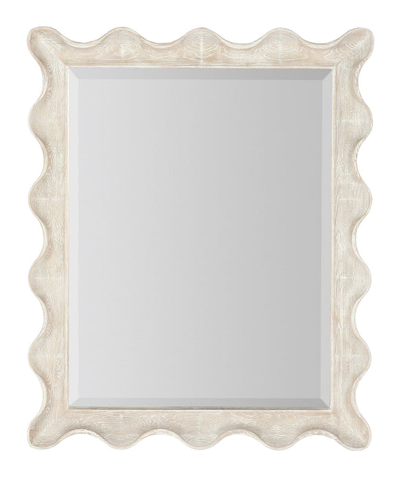 Serenity - Bora Landscape Mirror - White
