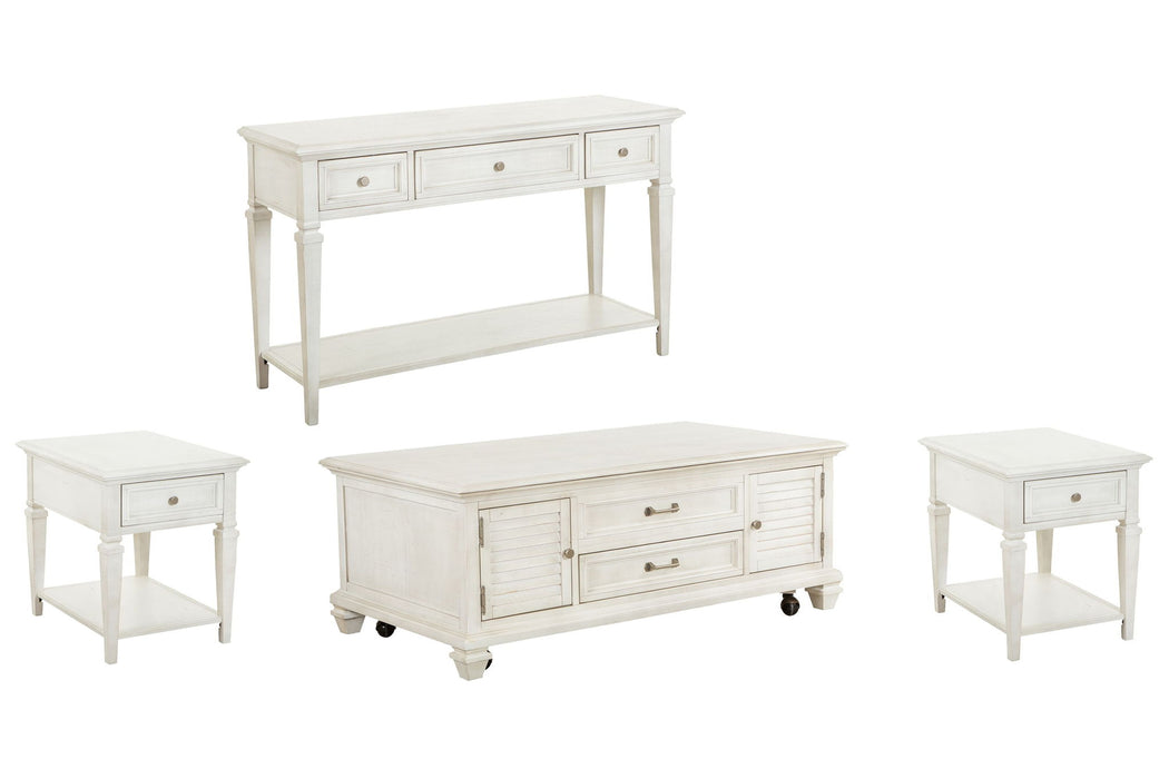 Newport - Lift Top Storage Cocktail Table Set