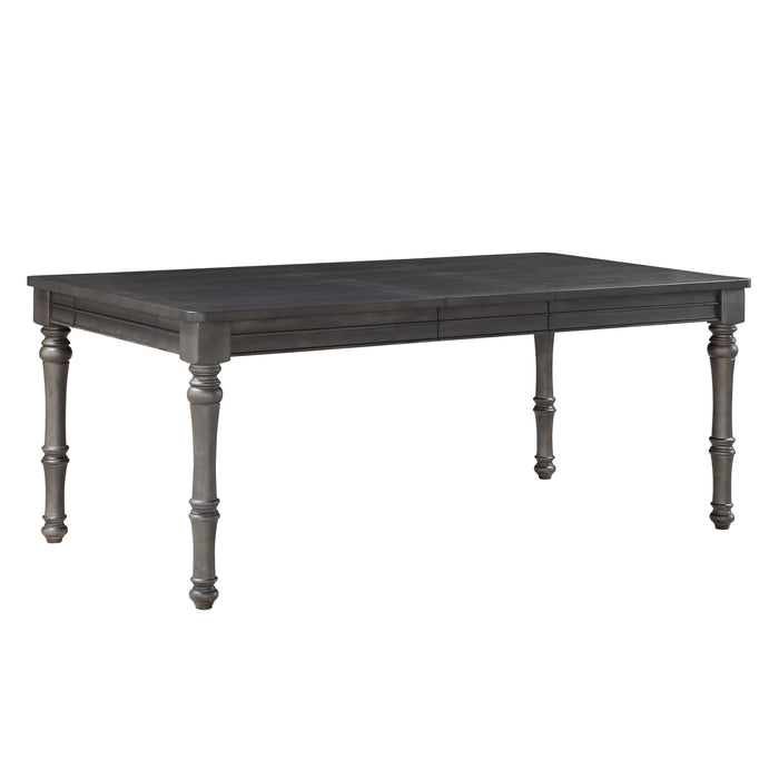 Linnett - Dining Table - Dark Brown