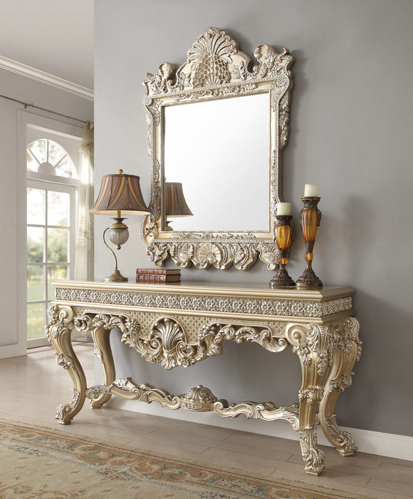 HD-8022 - Console Table - Champagne Gold