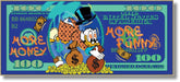 Greedy Duck Delight - 28" x 63" Framed Wall Art - Green - Albert's Furniture (Wayne, MI)