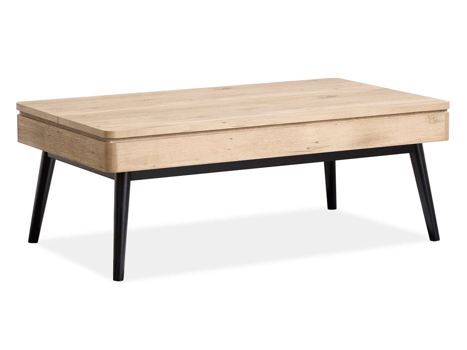 Fletcher - Lift Top Storage Cocktail Table - Driftwood