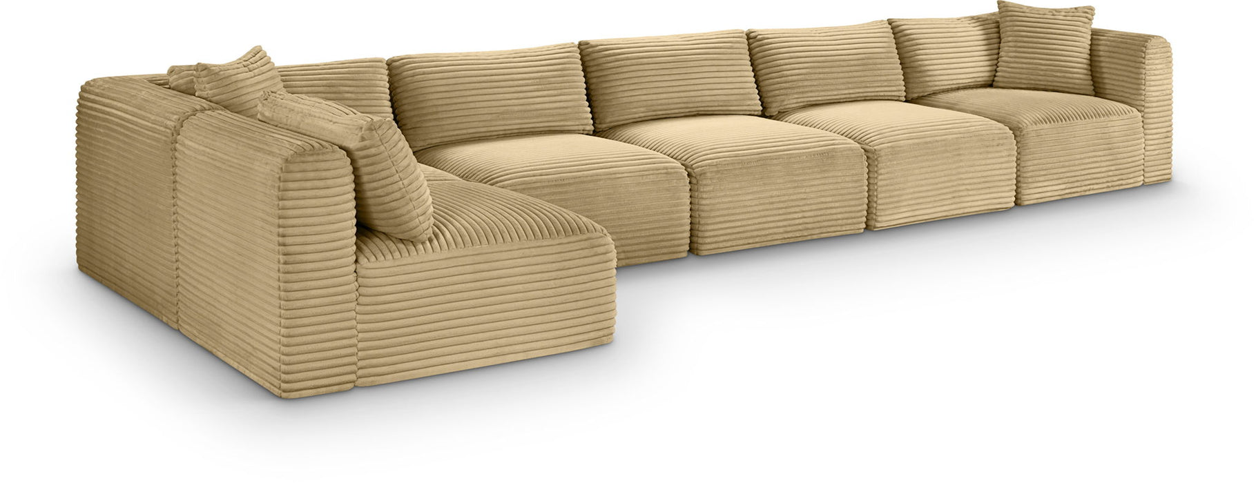 Shaggy - 6 Piece Modular Sectional