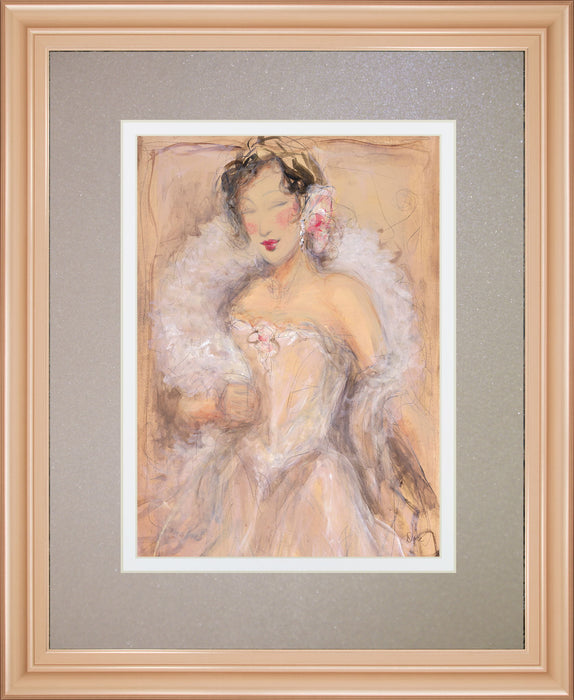 Stole My Heart I By Dupre - Framed Print Wall Art - Pink