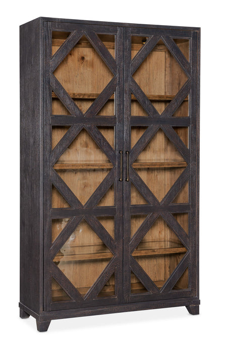 Big Sky - Display Cabinet - Black / Light Brown