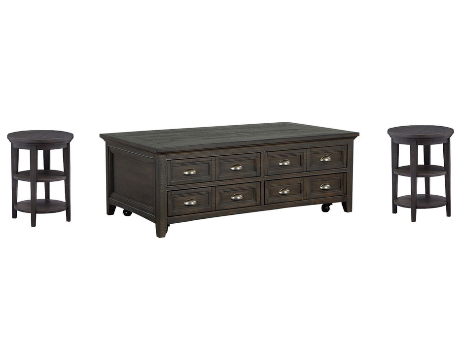 Westley Falls - Lift Top Storage Cocktail Table Set
